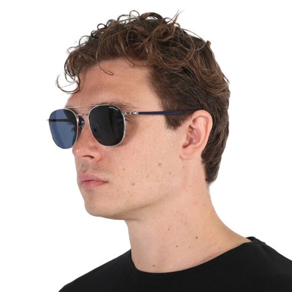 Montblanc MB0271S 009 Square Sunglasses - Gold/Brown - Picture 3 of 11